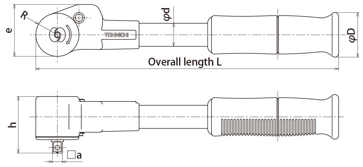 Cần Siết Lực TOHNICHI Dòng QSPCA