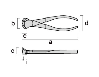 FUJIYA Bent Nose Pliers 75-175 SERIES
