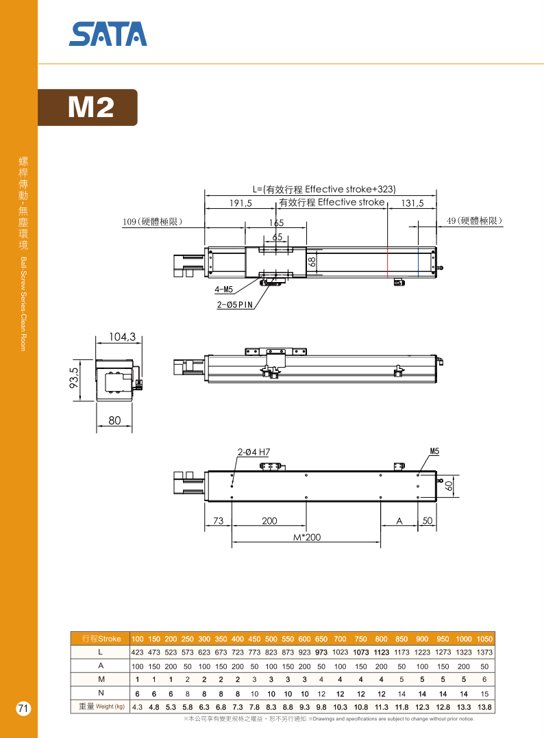 Bàn Trượt Vít Me SATA GLOBAL C80D