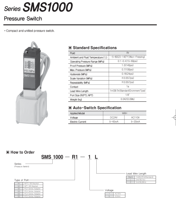 BỘ CHUYỂN ĐỔI ÁP SUẤT KHÍ NÉN TPC