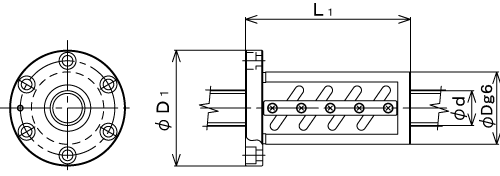 THK Ball Screw Shaft