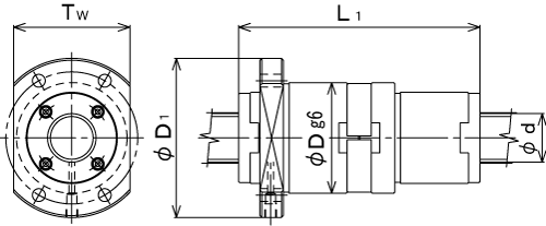 THK Ball Screw Shaft