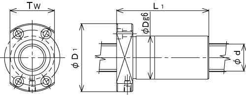 THK Ball Screw Shaft