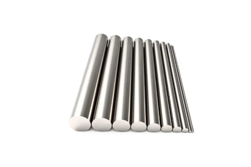 Round linear shafts with various diameters
