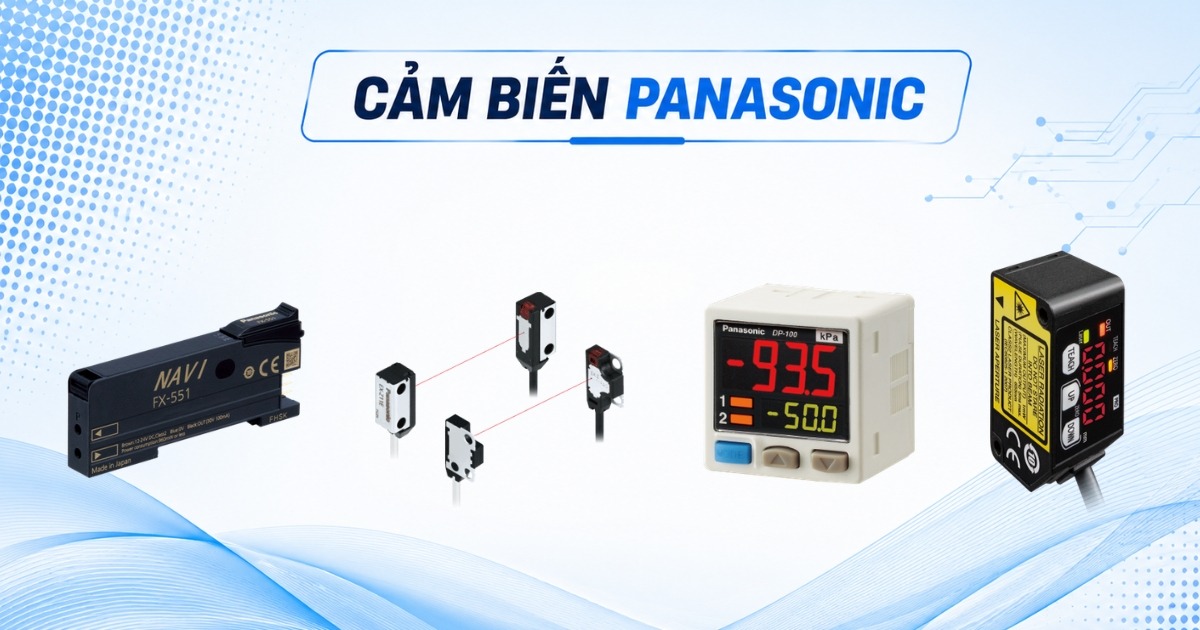 Nhà phân phối chính hãng sản phẩm cảm biến Panasonic tại Việt Nam