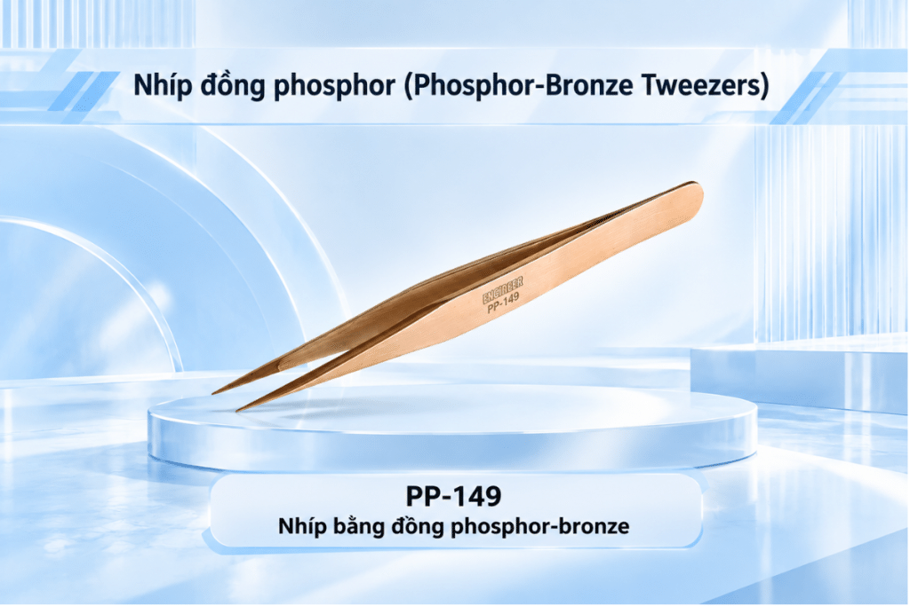 Nhíp đồng phosphor Hozan