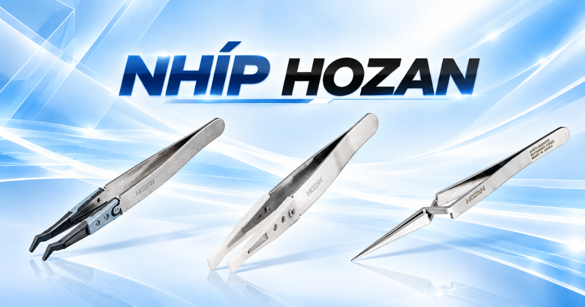 Nhà phân phối chính hãng sản phẩm nhíp Hozan tại Việt Nam
